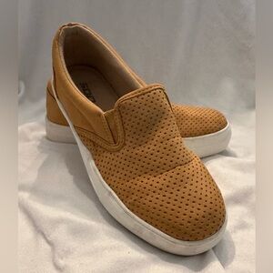 Soda size 6.5 camel color slip on shoes